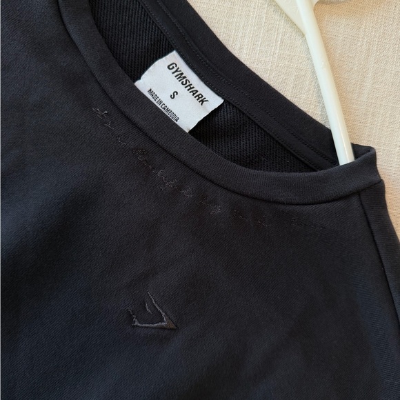 Gymshark x Whitney Simmons Cropped Pullover - Black - Picture 3 of 4